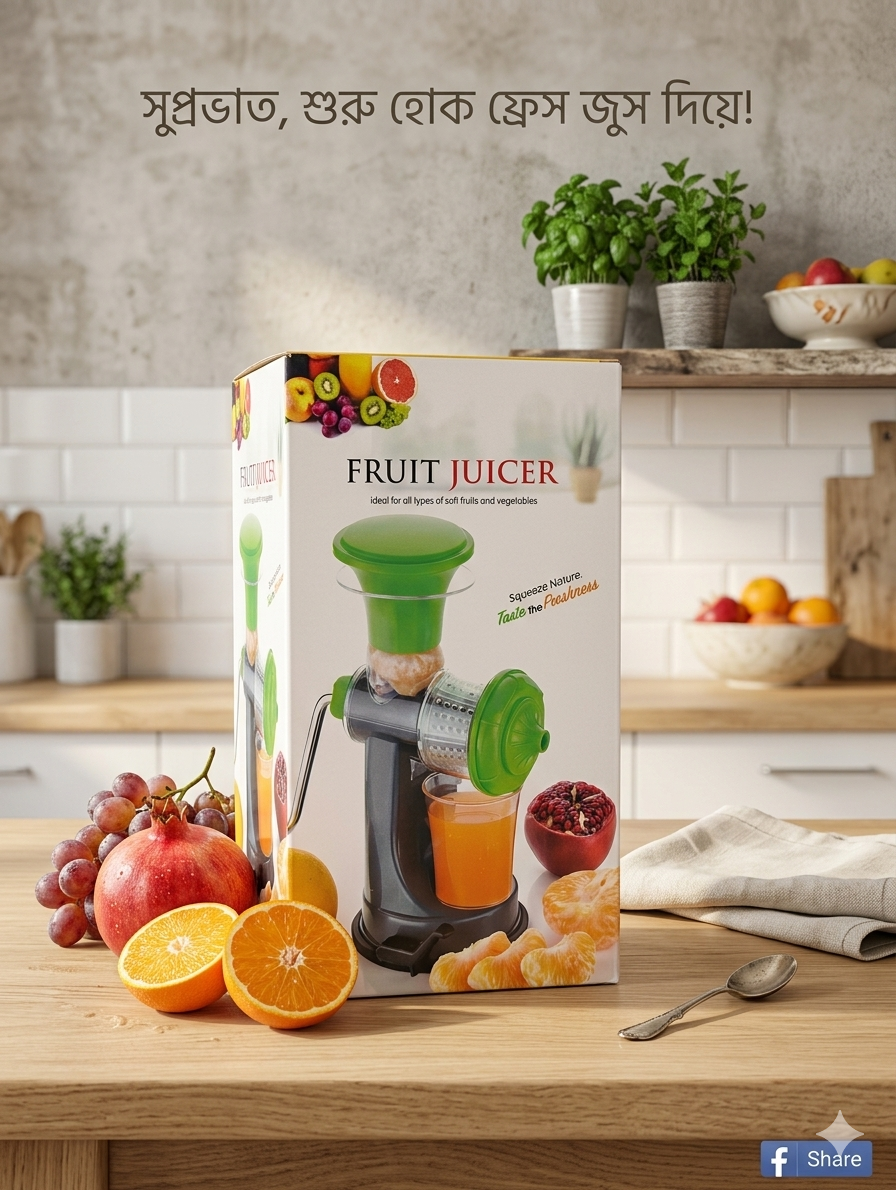 Fruti Juicer Machine (Premium Quality Fresh Juice Maker)